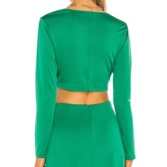 Alexis Sari Top in Emerald - Picture 2 of 9